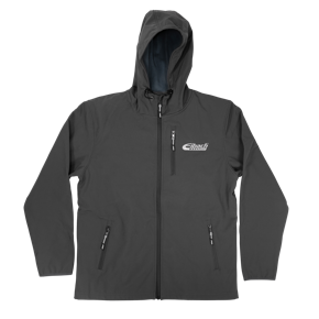 Eibach Grey Softshell Jacket - White Chest Logo